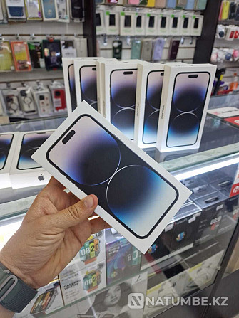 Айфон 14 про макс 128г серебрянный iPhone 14 pro max 128g silver акция Алматы - изображение 1