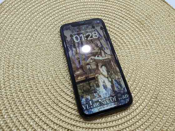 iPhone XR 128 gb. black + зарядка+чехол+блок питания+чек Almaty