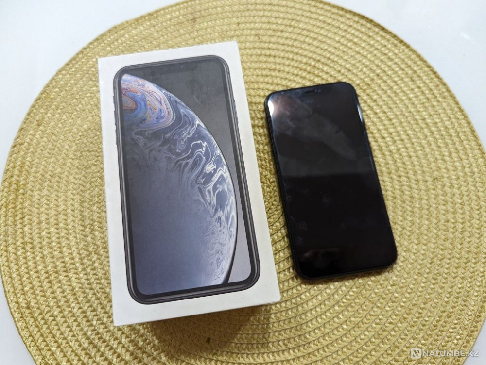 iPhone XR 128 gb. black + зарядка+чехол+блок питания+чек Алматы - изображение 4