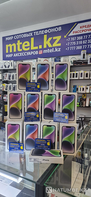 Apple iPhone 14 128gb black айфон 14 128гб черный акция айфон 14 256г Алматы - изображение 1