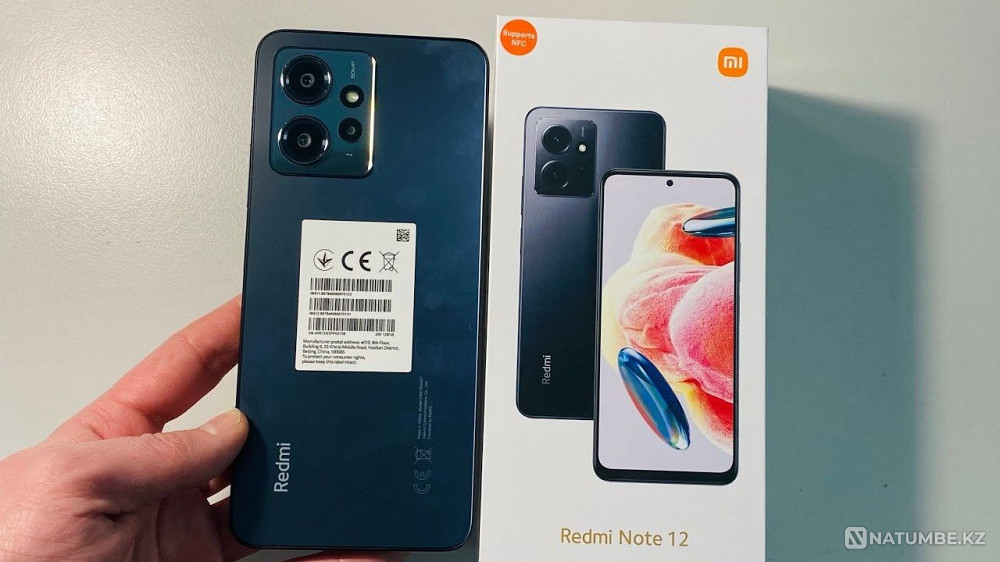 Продам Xiaomi Redmi Note 12.6/128 NFC Новый Алматы - изображение 1