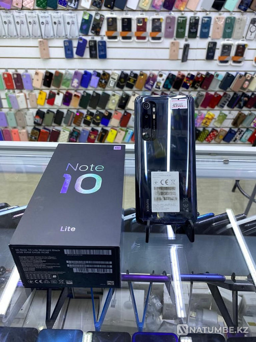 Смартфон телефон Xiaomi Mi Note 10 lite 64/6гб ШОК БАҒАСЫ ҚЫМБАТ!!!  Алматы - изображение 1