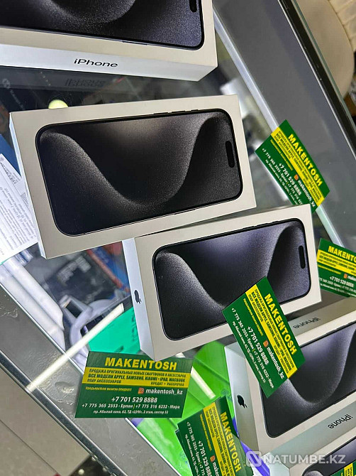 IPhone 15 pro max 256 iPhone 15 128 iPhone 15 pro 256 iPhone 13 iPhone 11  Алматы - изображение 1