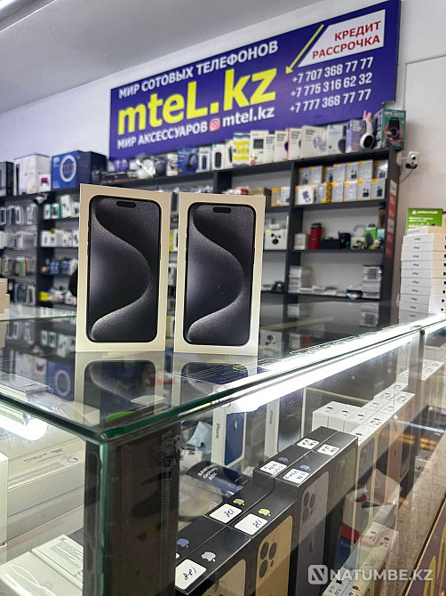 Iphone 15 pro max 256gb purple айфон 15 про макс 256гб сиреневый акция Алматы - изображение 2