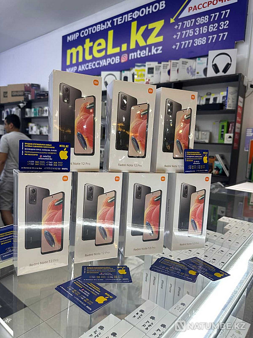 Redmi Note 12 Pro 5G 8/256Gb Blue низкие цены акция на ксеоми в алматы Алматы - изображение 2