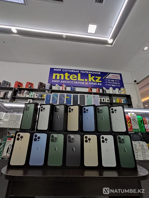 Apple iPhone 13 pro 256gb black айфон 13 про 256гб черный айфон 11 128 Алматы - изображение 2