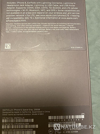 Iphone Apple 8 ;256 GB Almaty - photo 3