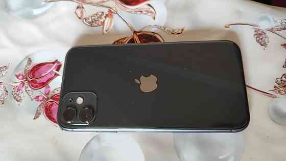 Iphone 11 Бу. 64гб не лагает Емкость 90. Алматы