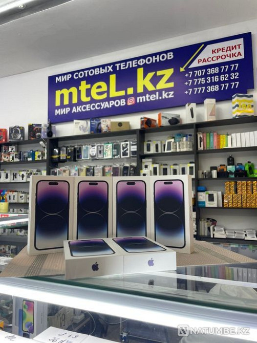 Apple iPhone 14 pro max 128g silver iPhone 14 pro max 128g white promotion Almaty - photo 1