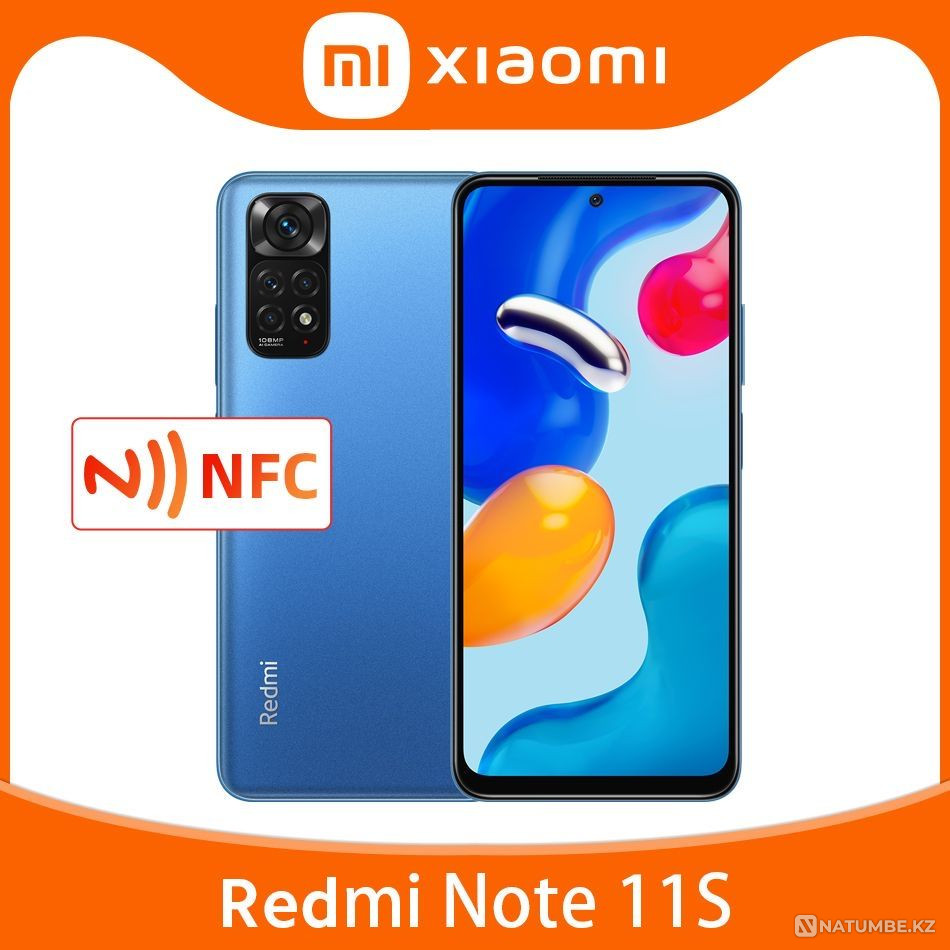 Смартфон Xiaomi Redmi Note 11S 6/64GB Телефон Алматы - изображение 4