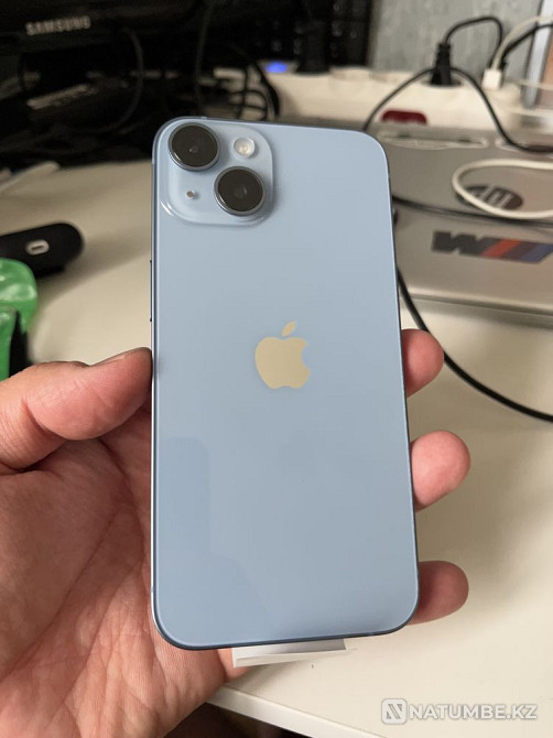 iPhone 14 128gb небесно голубой Алматы - изображение 1