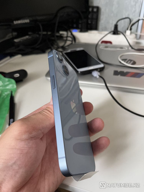 iPhone 14 128gb небесно голубой Алматы - изображение 2