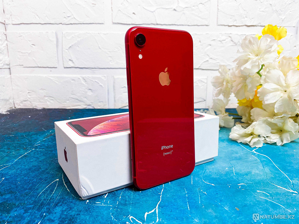 Iphone XR Red Product| 64 Gb| Гарантия| Рассрочка 0-0-12 Алматы - изображение 1