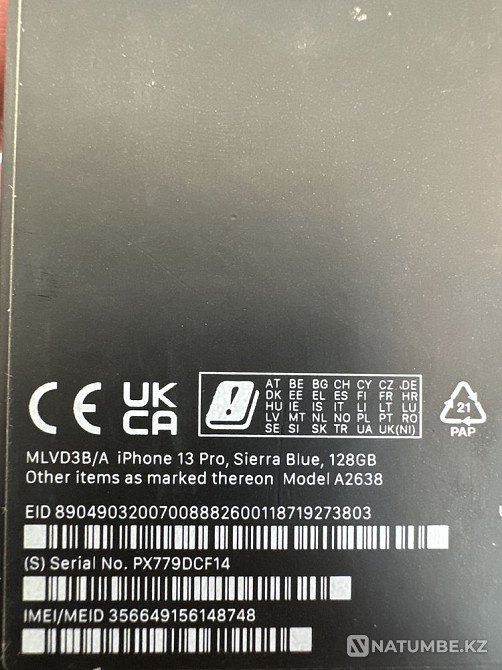 iPhone 13 pro 128 Алматы - изображение 7