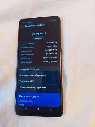 Samsung galaxy a21s Алматы