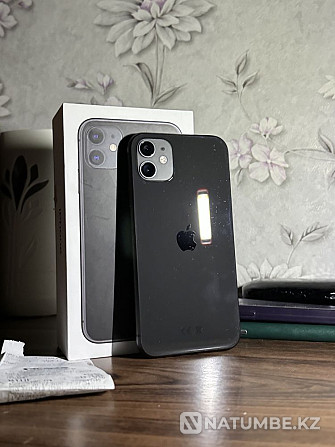 Iphone 11 black 64 Almaty - photo 1
