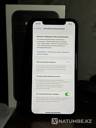 Iphone 11 black 64 Almaty - photo 3
