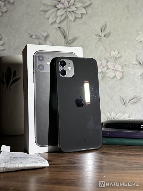 Iphone 11 black 64 Алматы - изображение 1