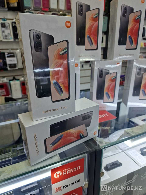 Smartphone Xiaomi Redmi Note 12 Pro 5G 8/128Gb Midnight Black promotion Almaty - photo 1