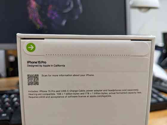 iPhone 15 Pro; 128/256 GB Almaty
