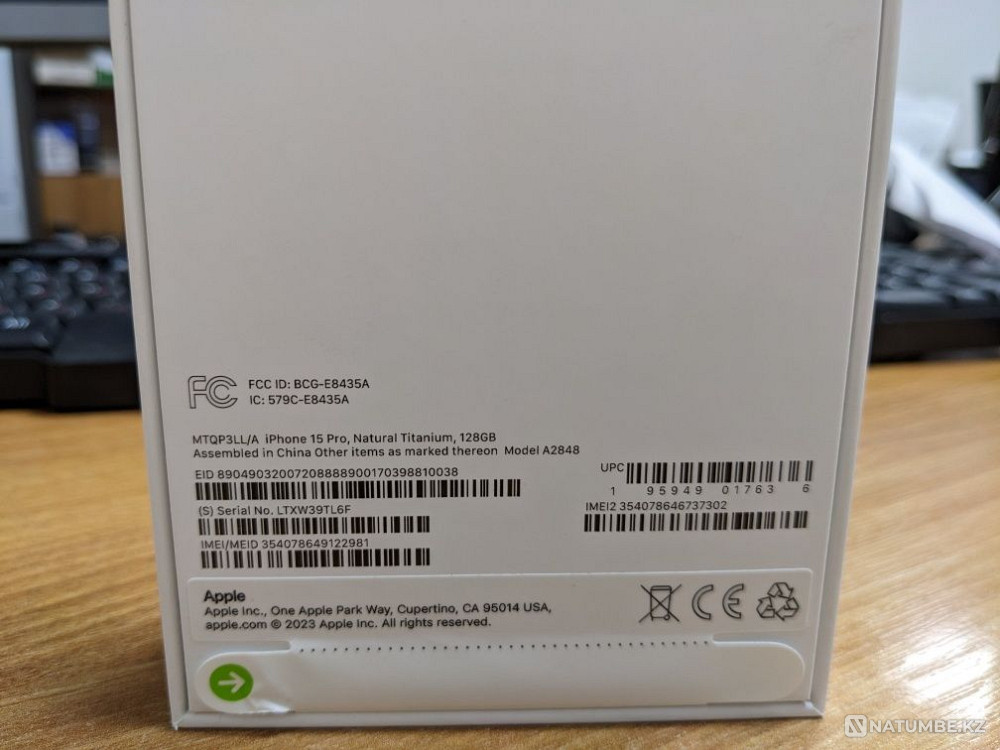 iPhone 15 Pro; 128/256 GB Алматы - изображение 4