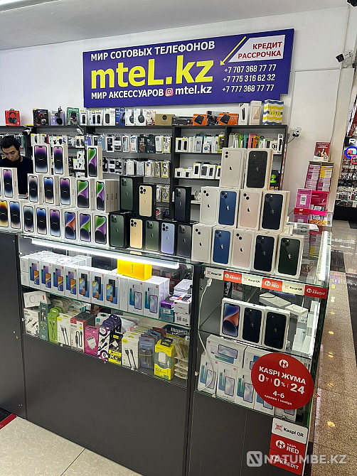 Айфон 14 про 128 графитовый iPhone 14 pro 128 graphite айфон 13 128гб Алматы - изображение 2