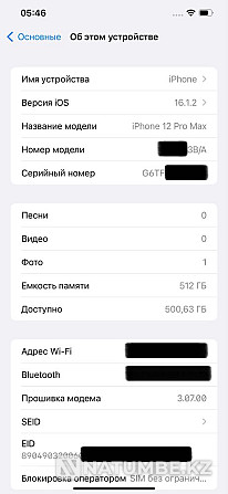 iPhone 12 Pro Max 512 GB Almaty - photo 5