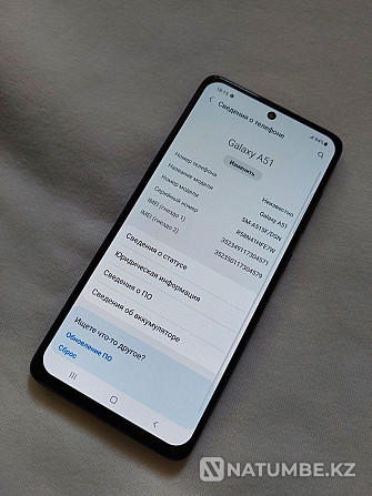 Samsung A51 in good condition Almaty - photo 2