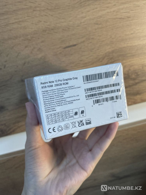 New!!! NEW!!! Xiaomi Redmi Note 12 PRO | 256 GB | T27355 Almaty - photo 2