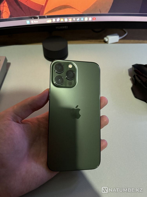 Идеальный iphone 13 pro max 256gb green Алматы - изображение 2
