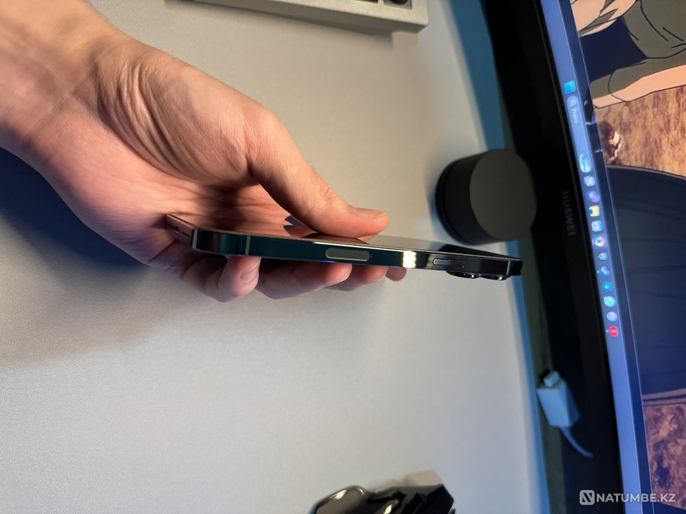 Идеальный iphone 13 pro max 256gb green Алматы - изображение 3