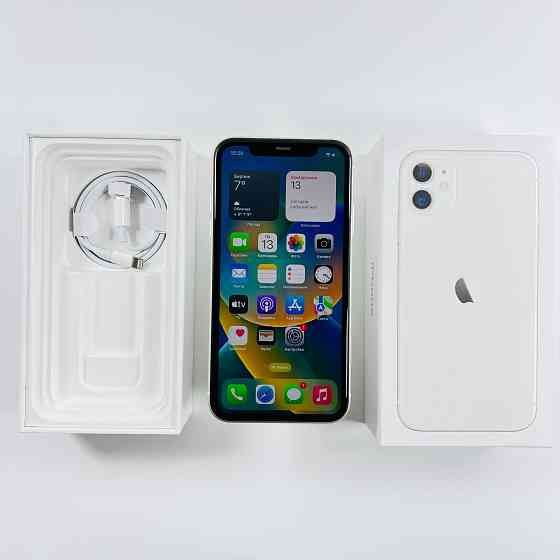 Айфон iPhone 11 64 ГБ White [РАССРОЧКА ДО 24 МЕС] [Kaspi RED] Almaty