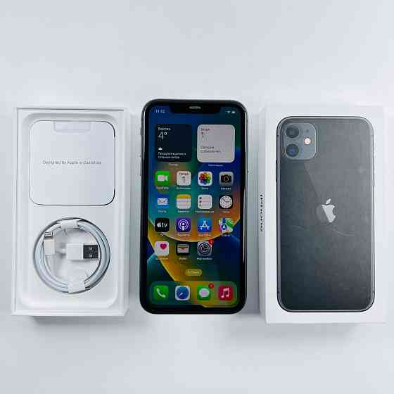 Айфон iPhone 11 128 ГБ Black [РАССРОЧКА ДО 24 МЕС] [Kaspi RED] Almaty