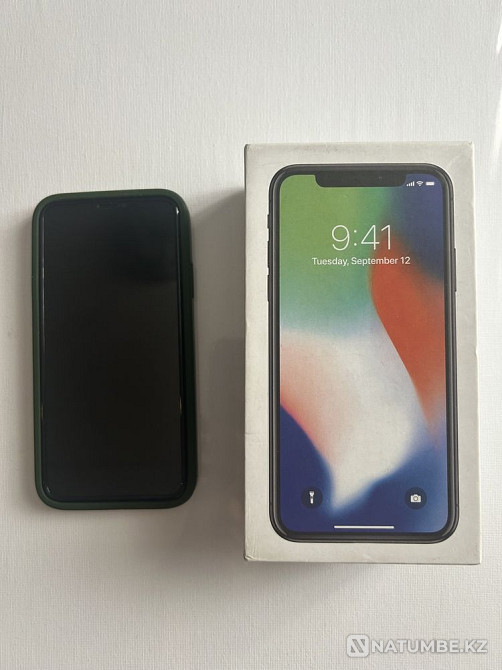 iPhone X черный Алматы - изображение 3