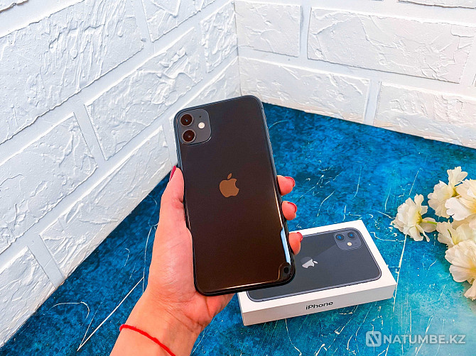 Iphone 11 64 Гб. Қара. Бөліп төлеу жоспары. Кепілдік. Red Geek дүкені  Алматы - изображение 4