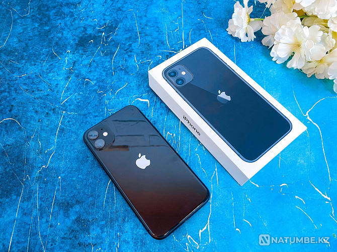 Iphone 11 64 Гб. Қара. Бөліп төлеу жоспары. Кепілдік. Red Geek дүкені  Алматы - изображение 1