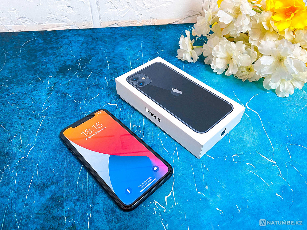 Iphone 11 64 Gb. Black. Installment plan. Guarantee. Red Geek Store Almaty - photo 3