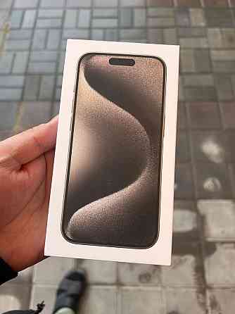 Iphone 15 pro 256gb Natural titanium (серый) Almaty
