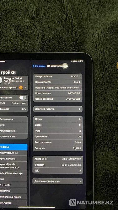 Ipad mini 6 2021 год Алматы - изображение 1