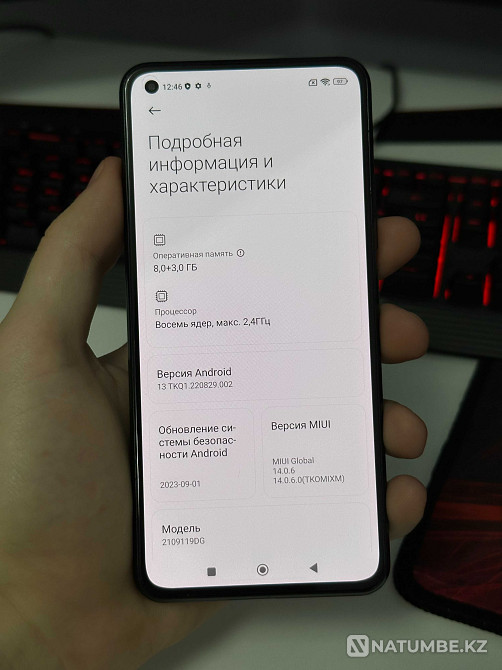 Смартфон Xiaomi Mi 11 Lite 5G NE 8 ГБ/256 ГБ черный Алматы - изображение 2