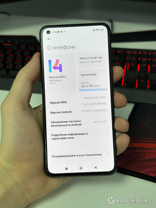 Смартфон Xiaomi Mi 11 Lite 5G NE 8 ГБ/256 ГБ черный Алматы - изображение 3