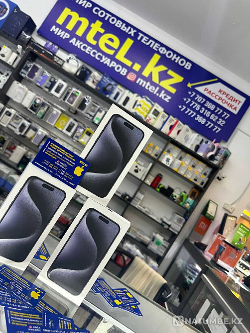 Smartphone Apple iPhone 15 Pro Max 1Tb Black Titanium promotion in Almaty Almaty - photo 1
