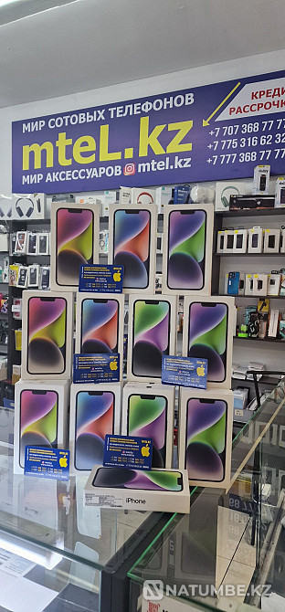 Iphone 14 256gb graphite айфон 14 256гб серый акция айфон 14 128г 512г Алматы - изображение 4