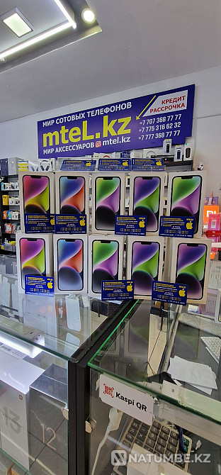 Iphone 14 256gb graphite айфон 14 256гб серый акция айфон 14 128г 512г Алматы - изображение 3