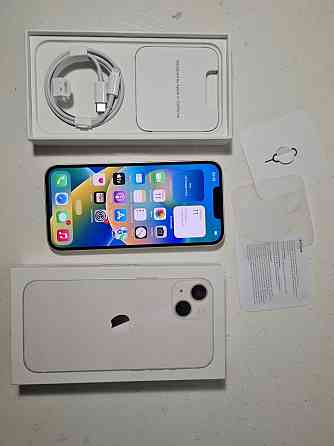 Продам Iphone 13 128 gb белого цвета akk 86% Almaty