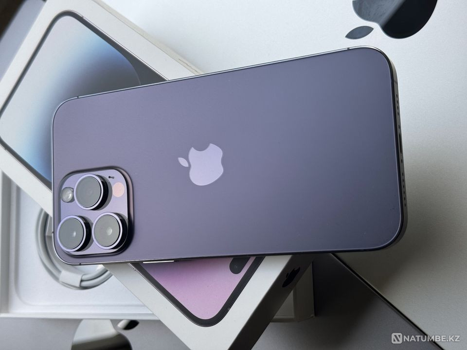 iPhone 14 Pro Max 128GB обмен на два смартфона либо iPad Алматы - изображение 1
