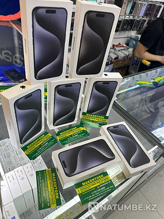 Smartphone Apple iPhone 15 Pro Max DS 512G Space Black wholesale prices 128g Almaty - photo 4
