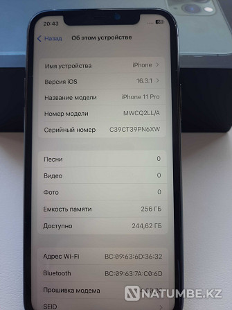 iPhone 11Pro 256Gb used Almaty - photo 3