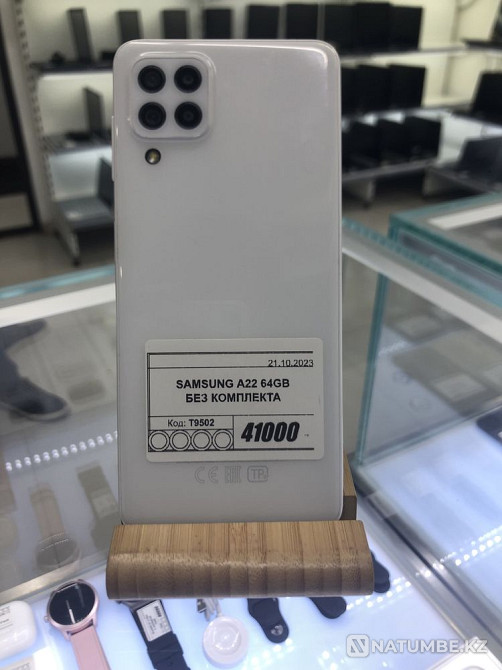 Phone Samsung A22 64gb real store Almaty - photo 1