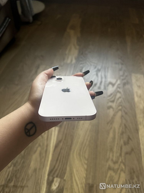 IPhone 13 is ideal; full set. 128GB Almaty - photo 2
